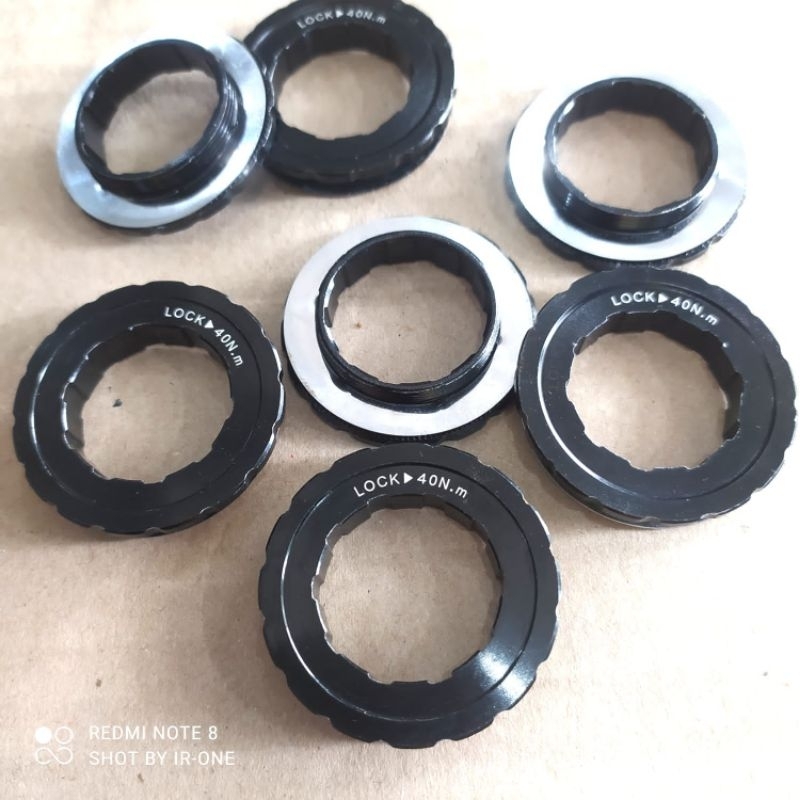 Lockring rotor centrelock thru axle hub freehub center lock TA15