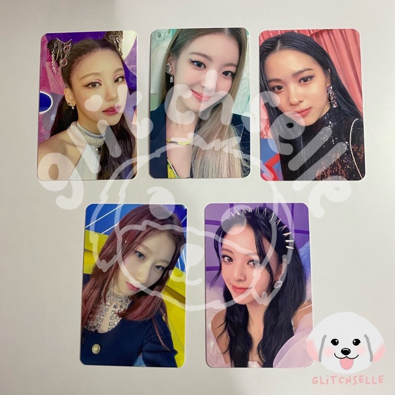 [SET] Photocard benefit mecima Itzy crazy in love pob Yeji Lia Ryujin Chaeryong Yuna