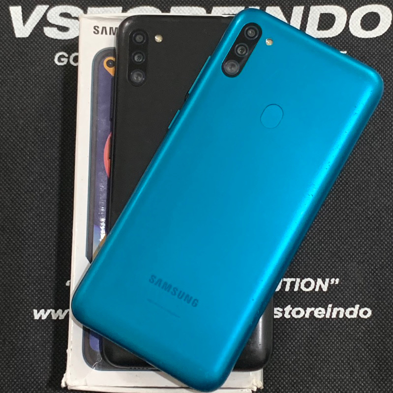 Samsung M11 3/32 Ex Sein Samsung Indonesia Second Bekas Seken Original Ex Pemakaian Good Condition
