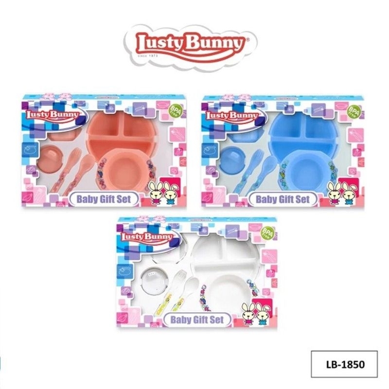 LUSTY BUNNY FEEDING SET 6PCS LB1850