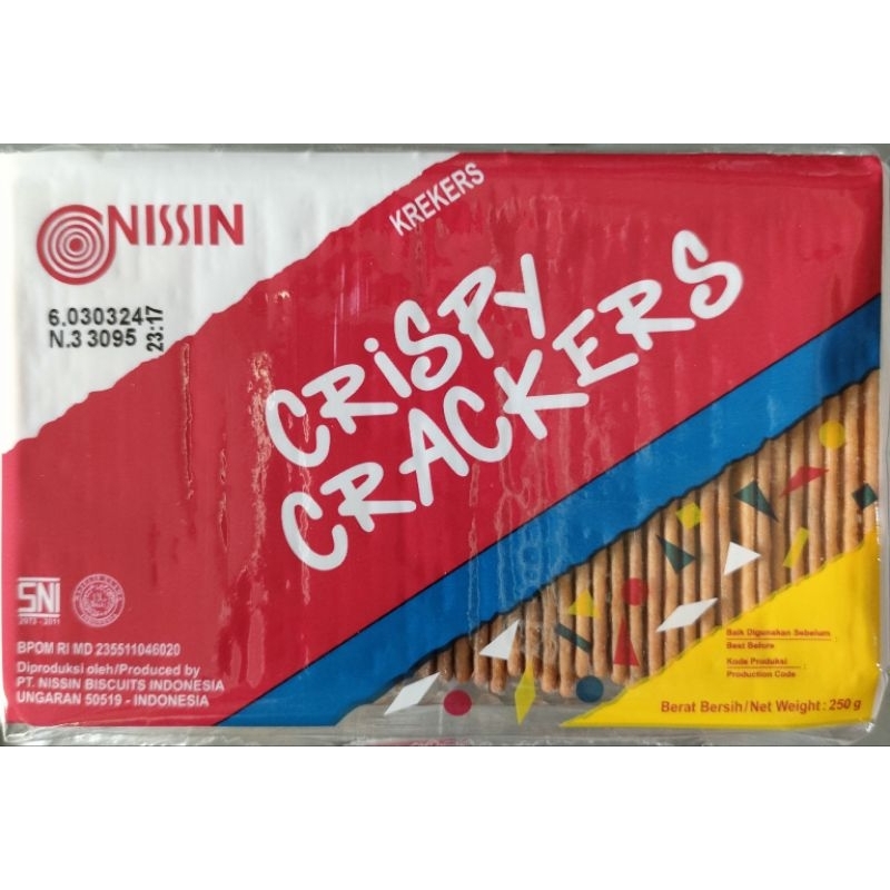 

Nissin Crispy Crackers 250g ED 10 Jan 26