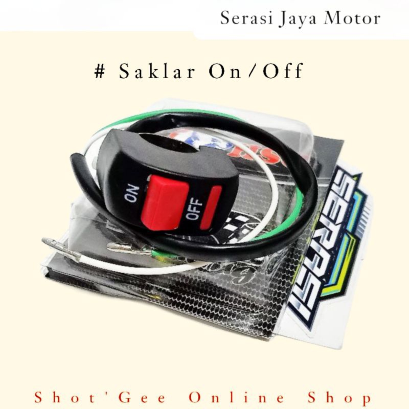 SAKLAR ON/OFF 8250 HOLDER SWIT SAKLAR ON/OOF UNIVERSAL