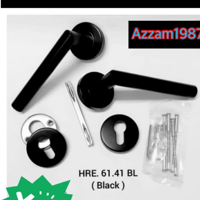 BOOM SALE HARGA PROMO HANDLE PINTU PISAH HRE 61.41 HITAM DOP DOFF BLACK SERIES HRE 61.41 ORIGINAL US 32 SUS 304 PROMO HANDLE PISAH hre 61.44 handel pisah hre 61.44/ SALE PROMO HRE 61.41 HITAM KUNCI GAGANG PINTU HANDLE PINTU MODEL PISAH ASLI SUS 304