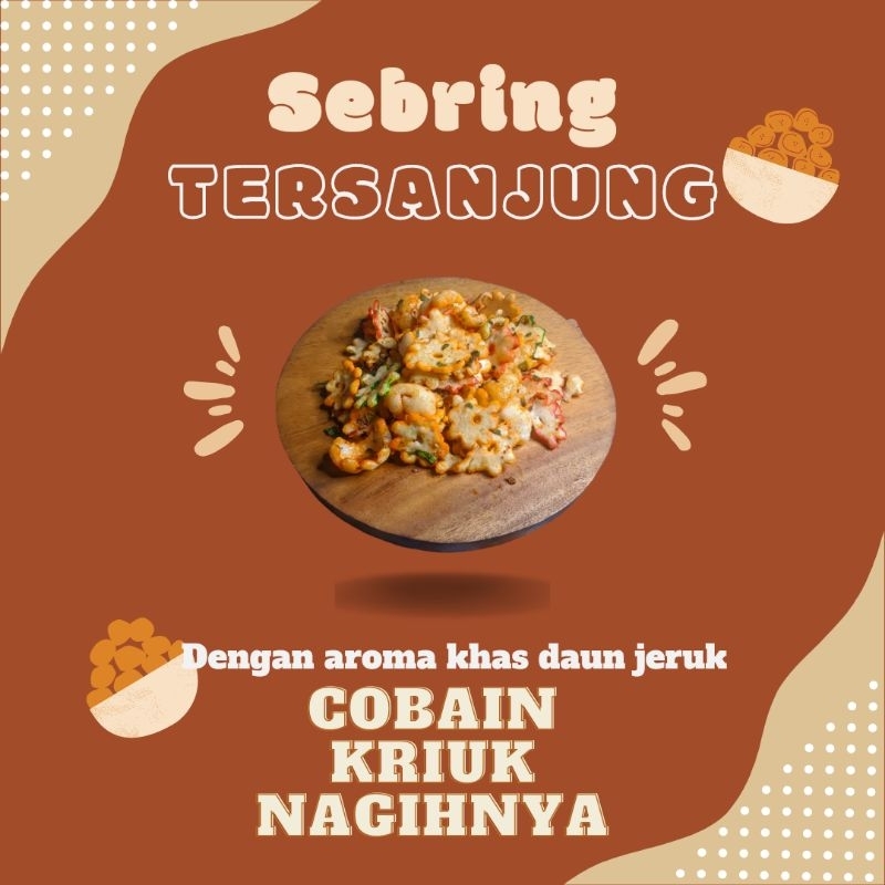 

SEBRING SEBLAK KERING KERUPUK TERSANJUNG/KERUPUK BUNGA||SEBLAK INSTAN PEDAS|| JAJANAN MURAH ENAK KRIUK LEZAT|| JAJANAN VIRAL KHAS BANDUNG|| SNACK PEDAS DAUN JERUK || CEMILAN VIRAL ENAK NIKMAT || MAKANAN RINGAN ASIN GURIH PEDAS CIKRUH || CEMILAN ASIN GURIH