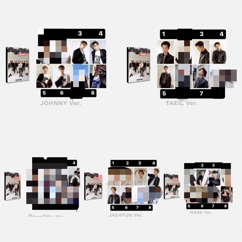 Sharing Postcard Book MD Ay-Yo NCT27