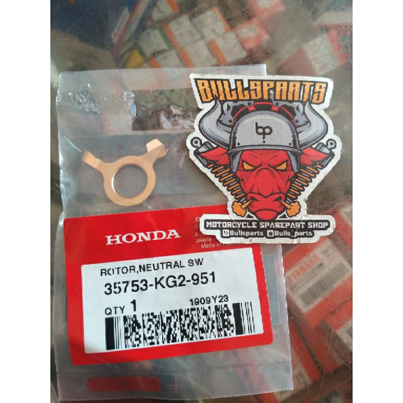 35753-KG2-951 reng ring plat tembaga kuningan swit switch netral honda GL PRO GL MAX TIGER LAMA TIGE