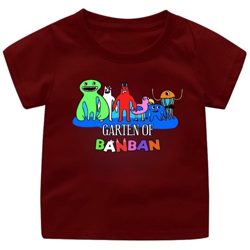 BAJU KAOS ANAK COWOK GARTEN OF BAN BAN 1-12TAHUN/REMAJA/DEWASA PAKAIAN ANAK LAKI LAKI