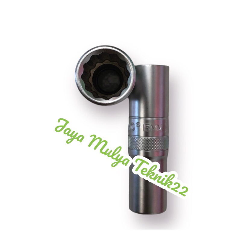 TEKIRO Mata sock panjang 15 MM 12PT 1/2inch / deep wall 15 mm / Alat bengkel