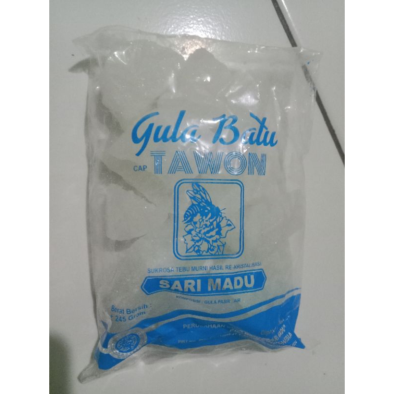 

Gula Batu Putih Original Cirebon 245 gr