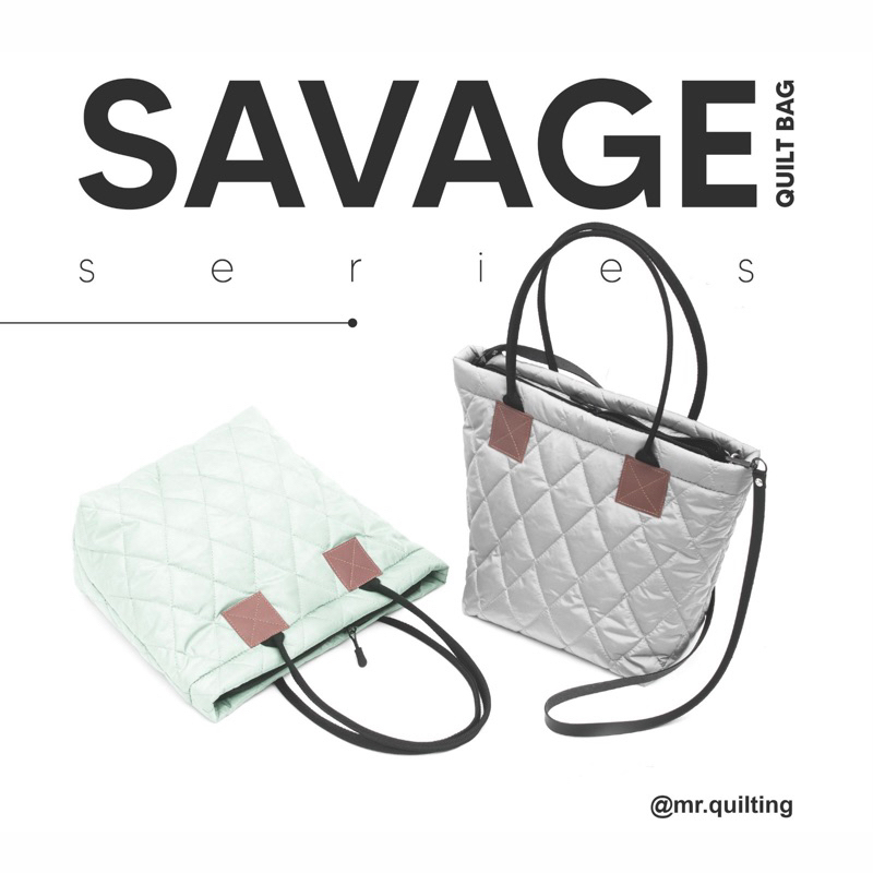 Mr.quilting Savage quilt bag series