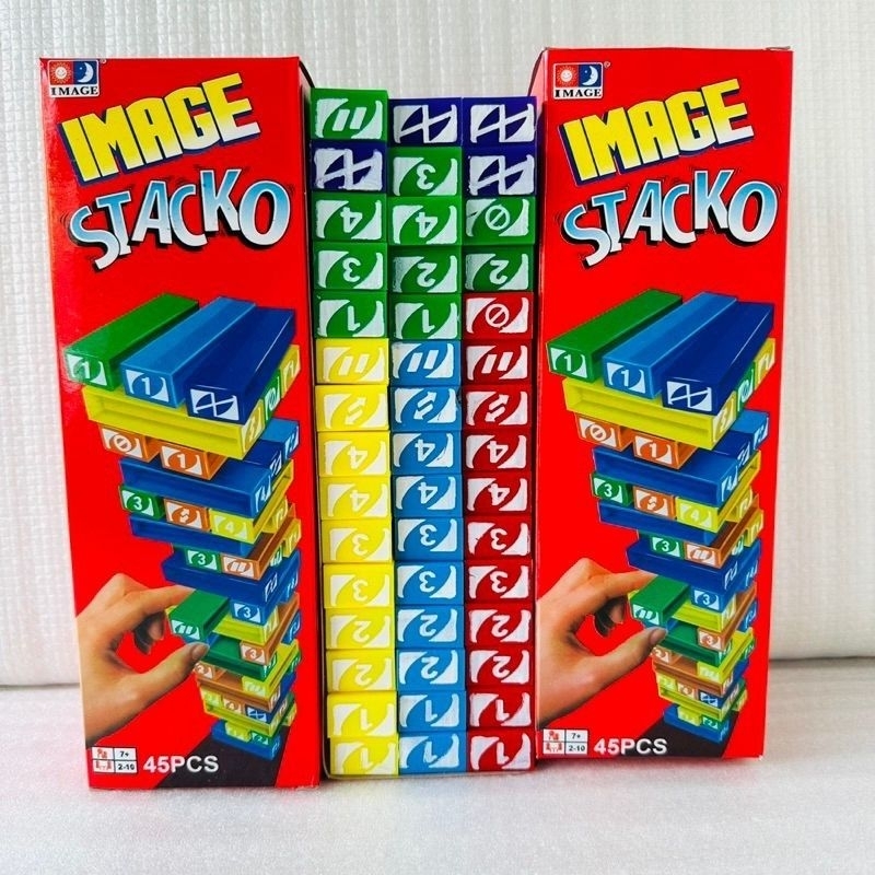 IMAGE STACKO / MAINAN BALOK STACKO / PERMAINAN SUSUN BALOK IMAGE STACKO