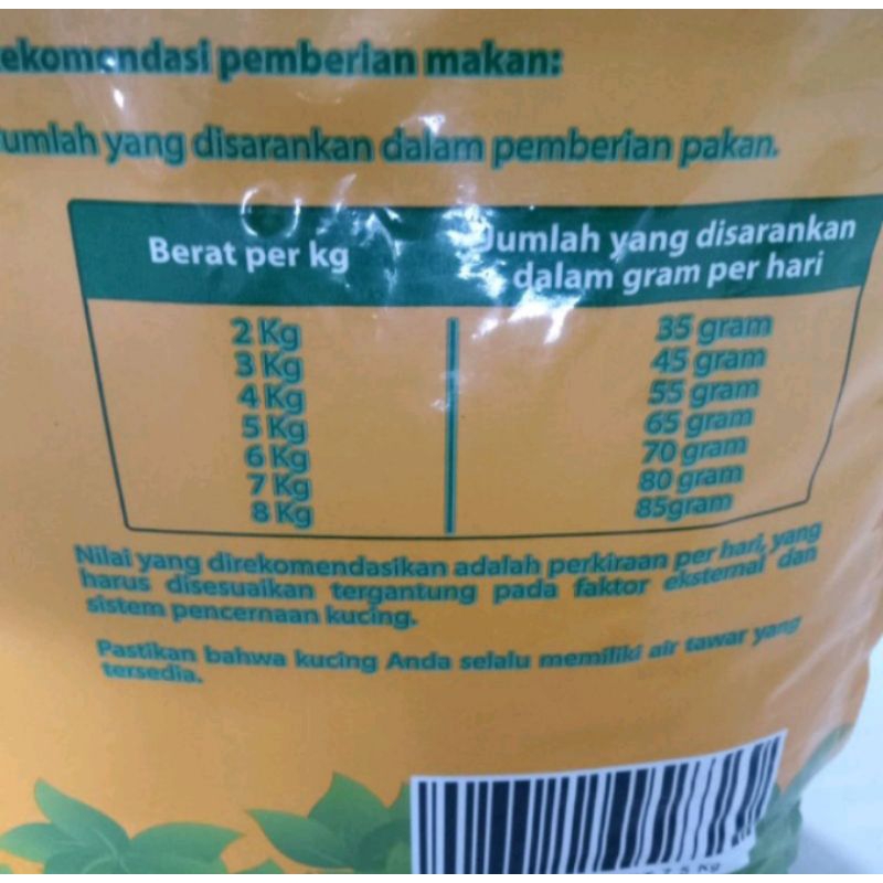 IM ORGANIC Indonesian Best 7,5kg (Go-jek only) makanan kucing segala usia im organic