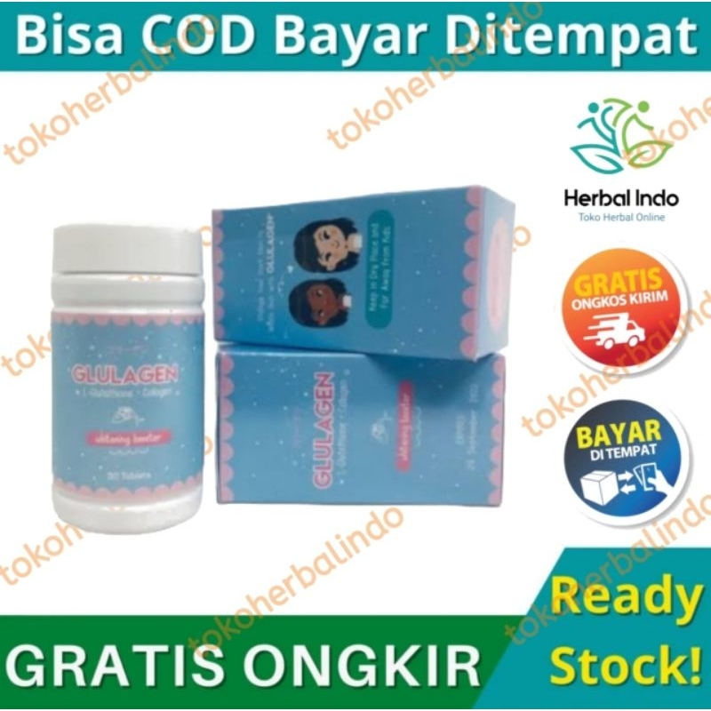 Glulagen Suplemen Pemutih Asli - Apakah Aman, Efek Samping, Manfaat, Harga, Review, Bpom