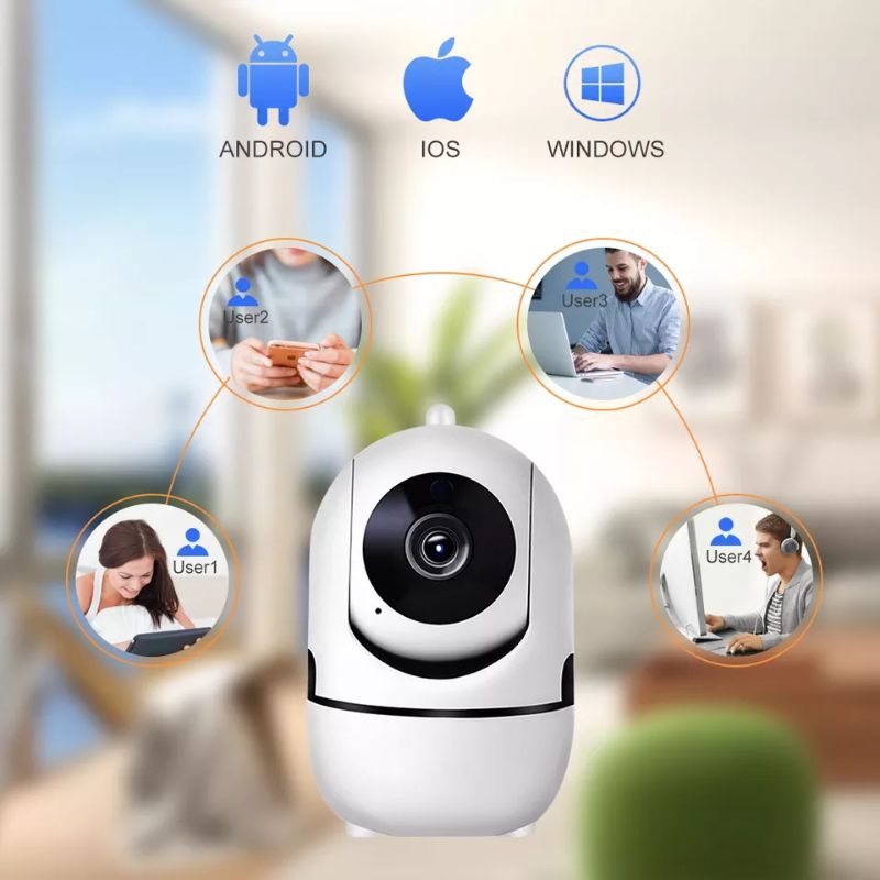 IP KAMERA MINI 8MP HD 1080P WIRELESS CCTV WIFI SNOWMAN APPV380