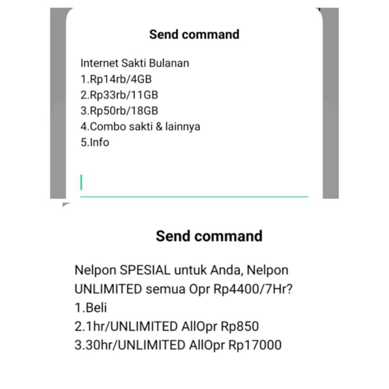 kartu perdana COMBO SAKTI telkomsel 4/11/18gb bahan loop dan as