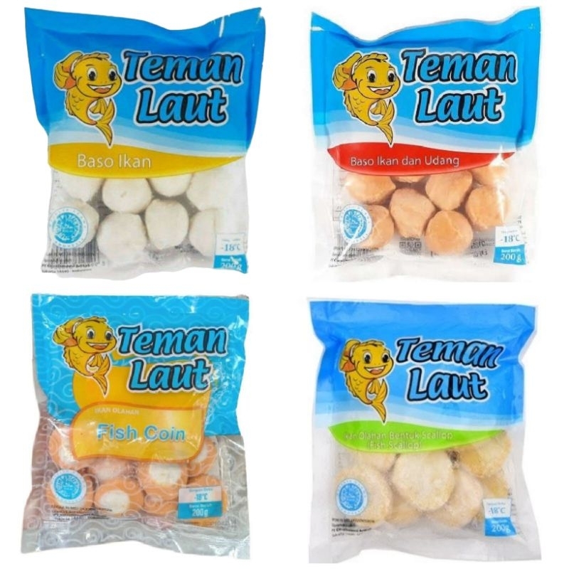 

MOOJOK-TEMAN LAUT bakso ikan/Udang/Coin/Scallop 200gr Murah