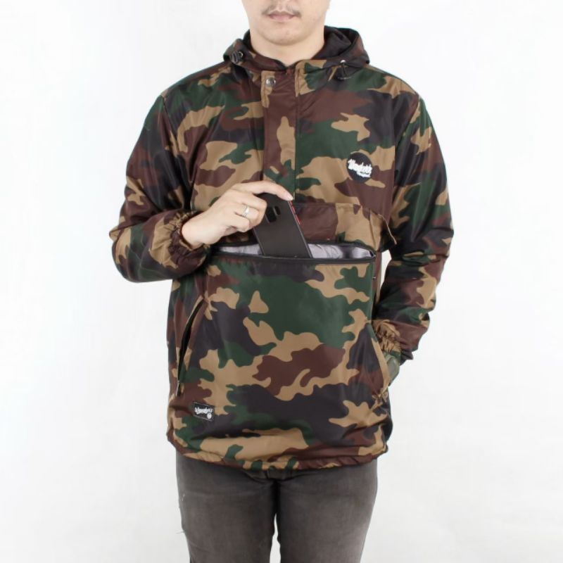 jaket pria parka army / jaket loreng / jaket militer / jaket Distro