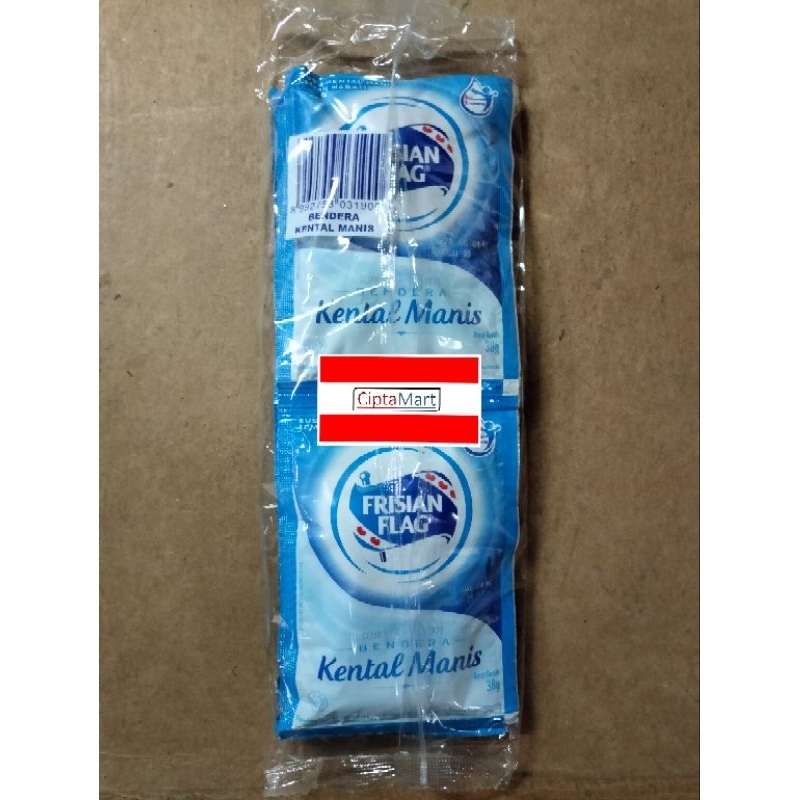 

Susu Kental Manis Bendera 6 x 38gr