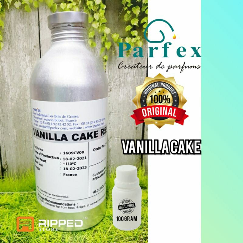 (100 ML) BIBIT PARFUM MURNI VANILLA CAKE BY PARFEX ORIGINAL