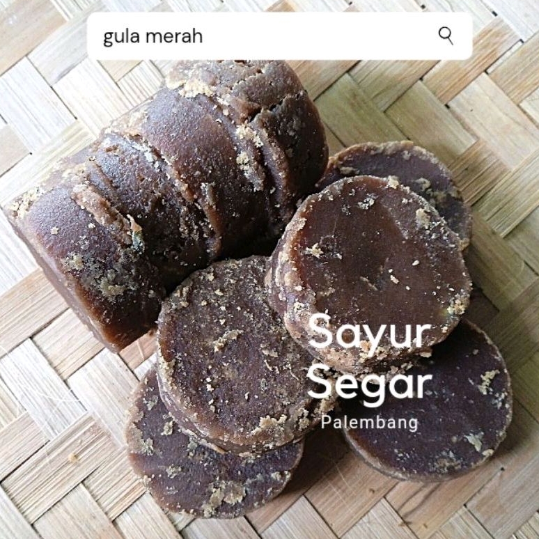

Gula merah Jawa 500 gr Sayur Segar Palembang