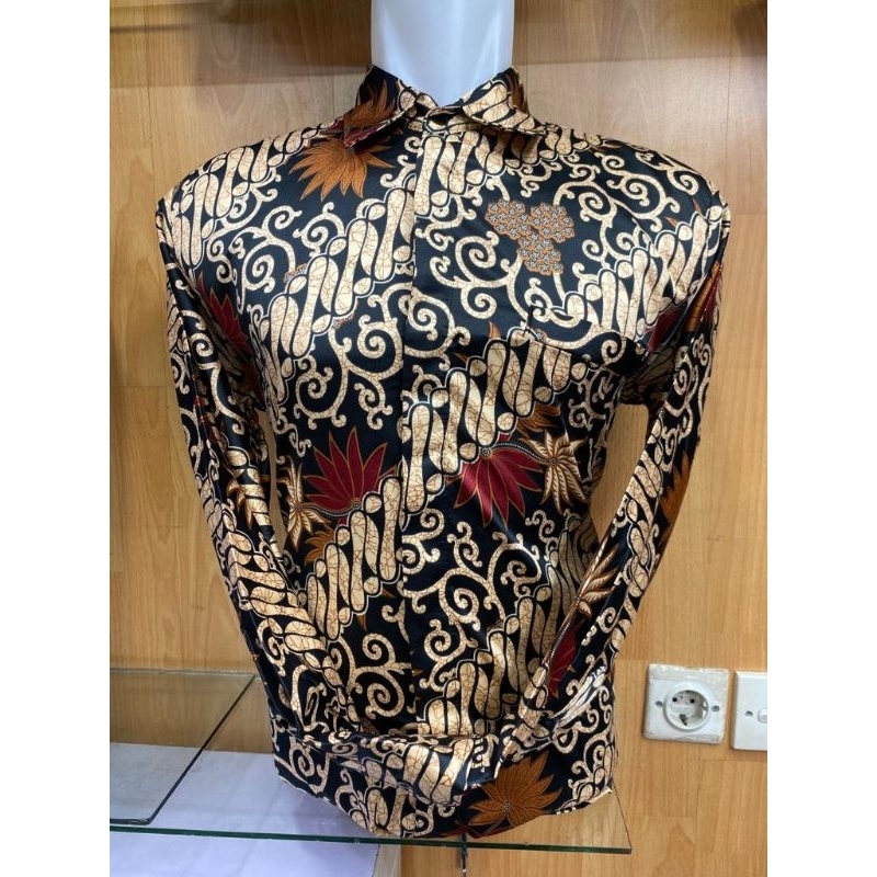 Kemeja tangan panjang batik/Batik kondangan modern