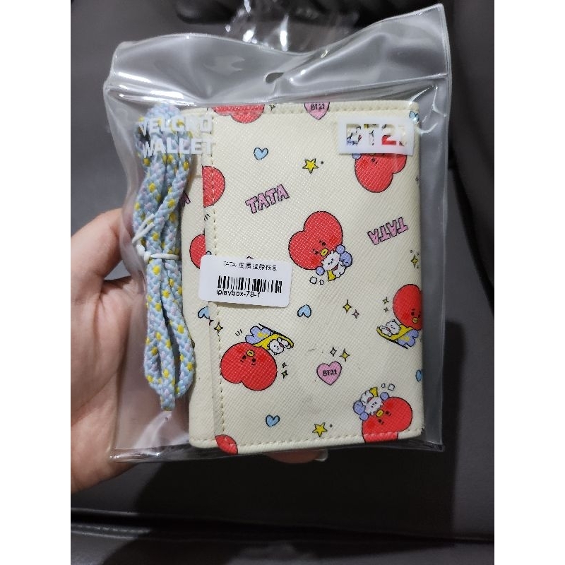 [Preloved] Official BT21 Baby Velcro Wallet Little Buddy Dompet Pouch BT21 Like New