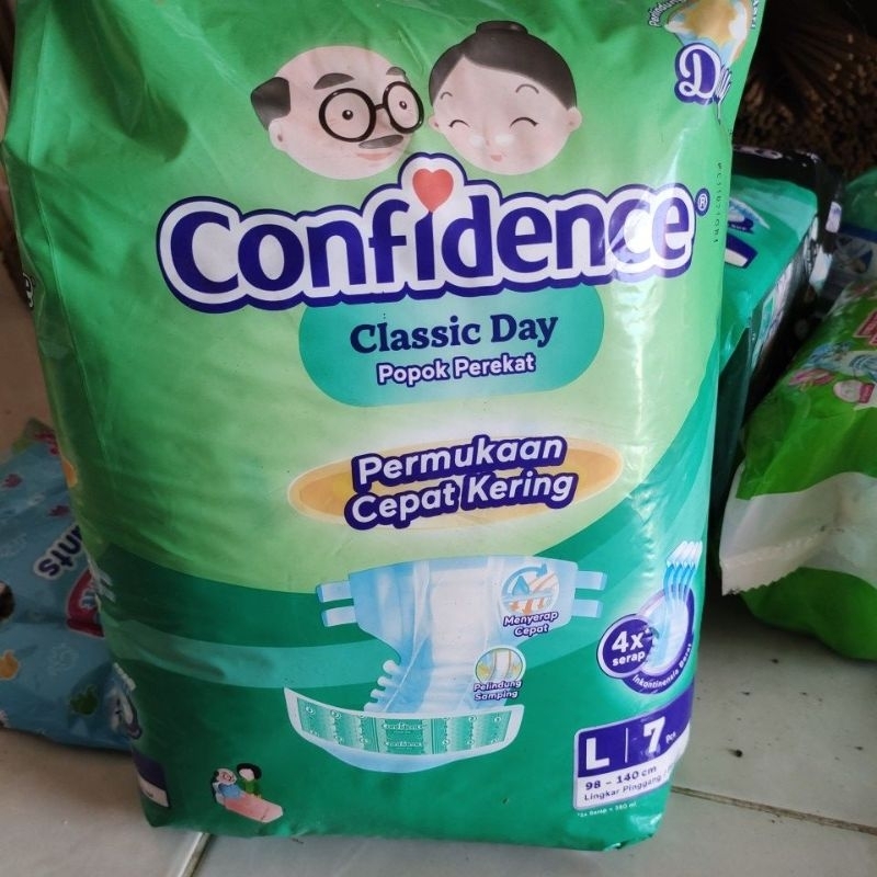 popok dewasa confidence ukuran L