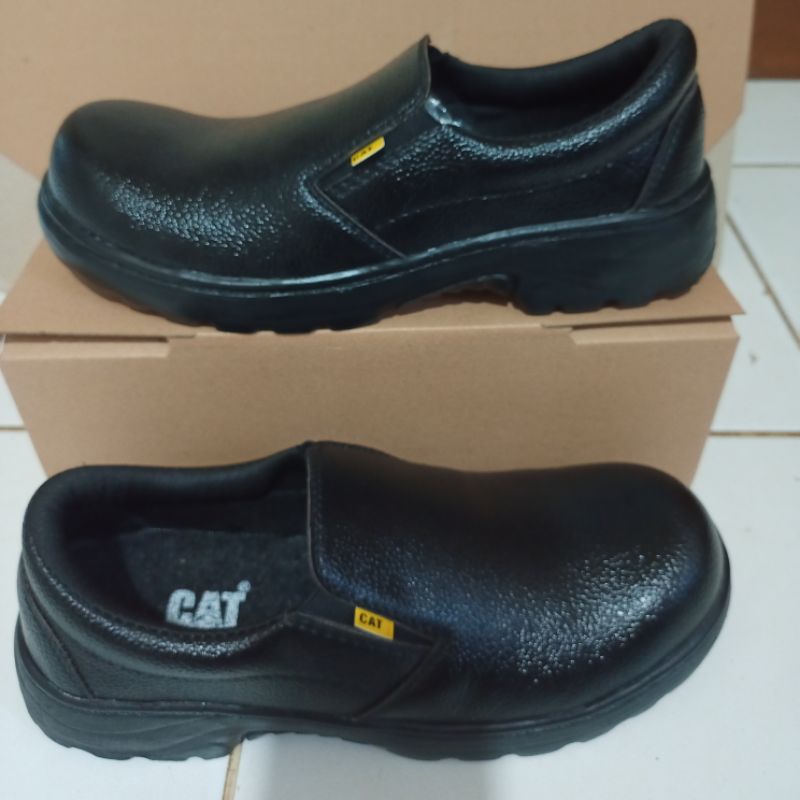 sepatu safety pria safety slip on/kerja proyek