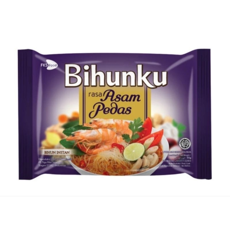 

Bihunku Rasa Asam Pedas 55g