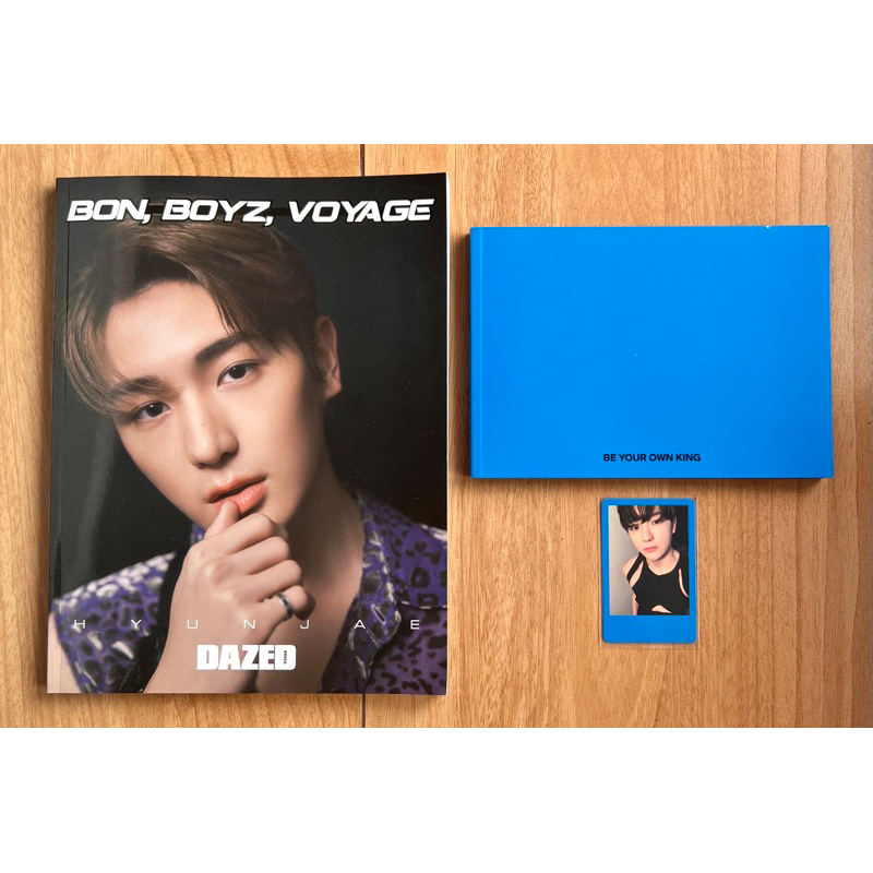 [READY STOCK] THE BOYZ BE YOUR OWN KING BYOK SELFIE BOOK SELBUK DAZED MAGAZINE BON BOYZ VOYAGE HYUNJ