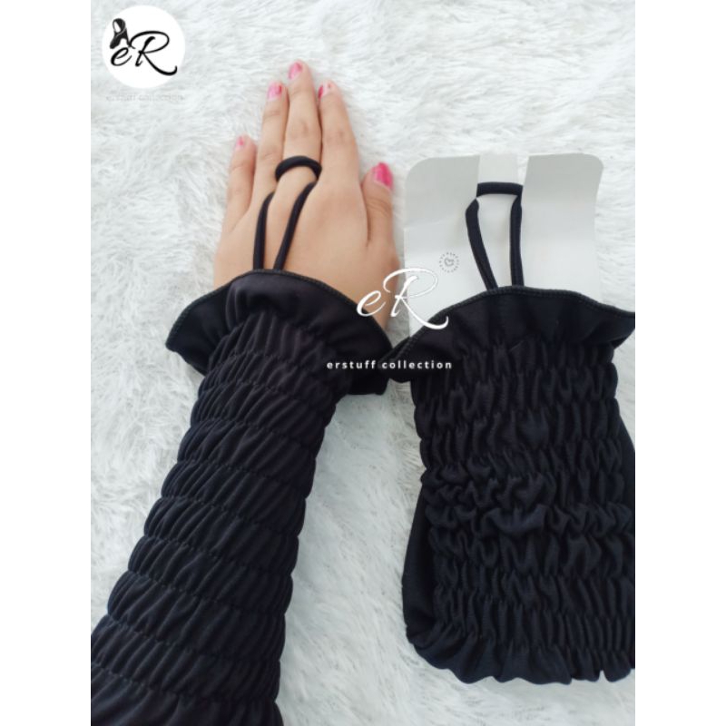 HANDSOCK RING SMOK LAYER SENADA / MANSET MUSLIMAH / CINCIN KERUT RENDA