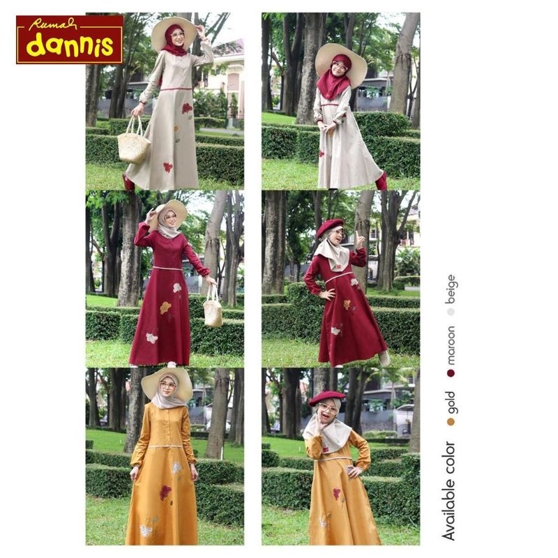 Dannis Couple Gamis Dewasa & Gamis Anak