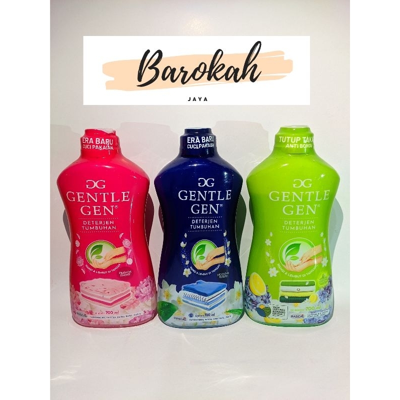 GENTLE GEN DETERJEN CAIR KONSENTRAT 700 ML // GENTLE GEN DETERJEN CAIR TERMURAH // DETERJEN CAIR
