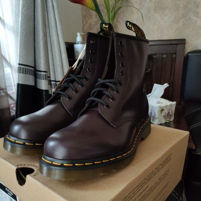 Dr.Martens 1460 BURGUNDY SMOOTH