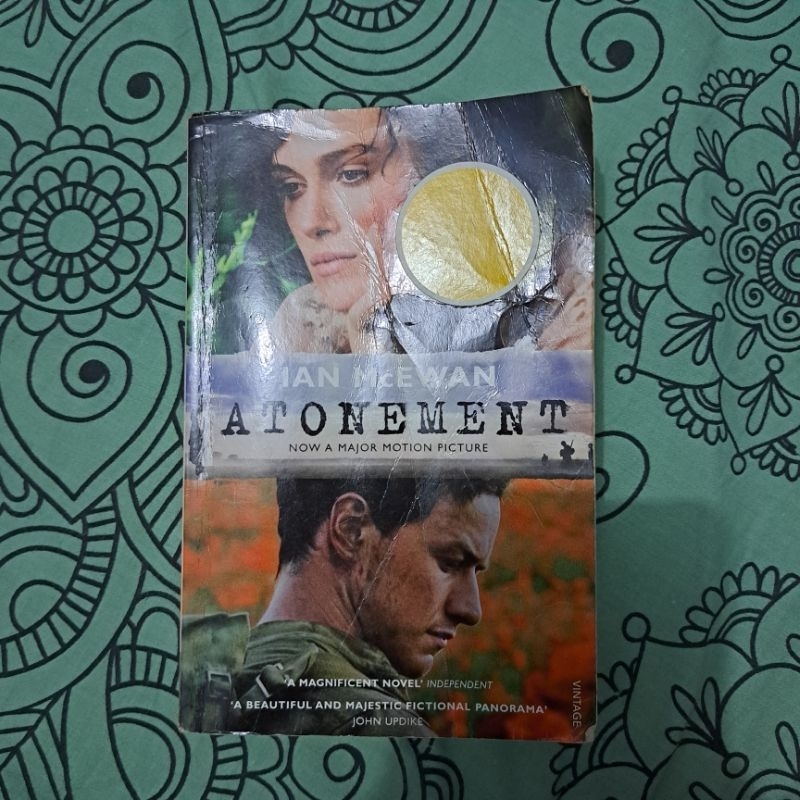 preloved novel atonement by ian mcewan (english)