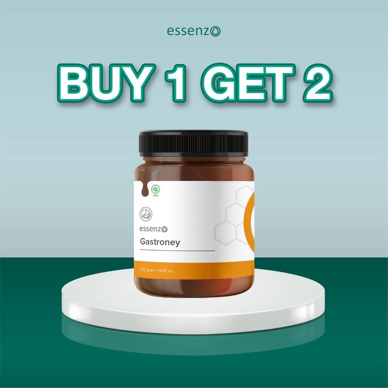 

(BUY1GET2) ESSENZO GASTRONEY / GASTRICLEAR HONEY / MADU MAAGH (Membantu Meringankan Gangguan Lambung)