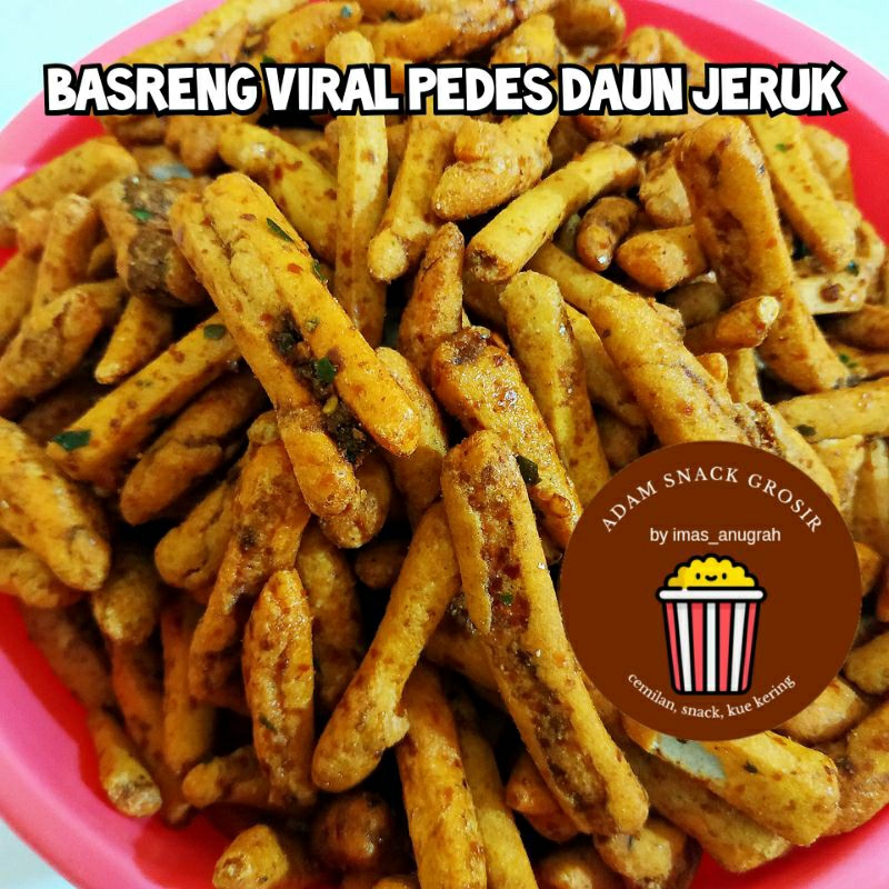 

BASRENG STIK VIRAL PEDAS DAUN JERUK 1kg