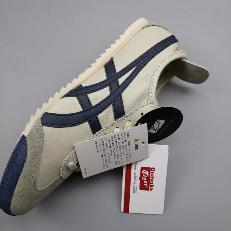 ORIGINAL 100% ONITSUKA TIGER MADE IN JAPAN MODEL MEXICO 66 UK.38/39 INSOL 24/24,5 BAHAN KULIT ASLI L
