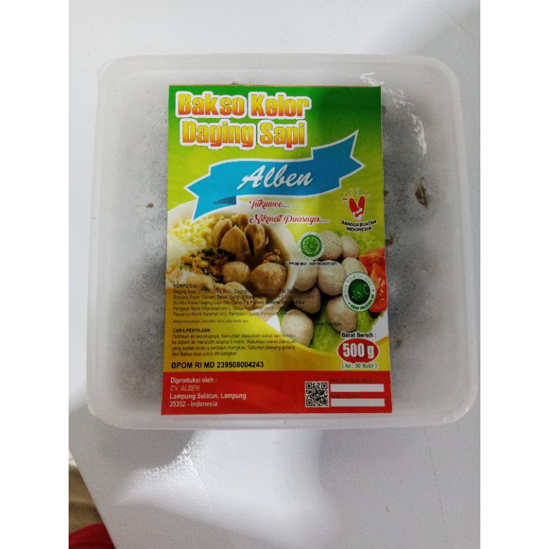 

bakso daun kelor