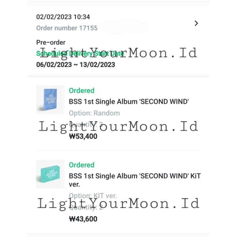 [PELUNASAN] TRADING CARD VERNON BLACK EYE, ALBUM BSS SECOND WIND KIT VER, DAN ALBUM BSS SECOND WIND 