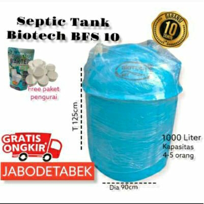 BIOTECH, SEPTIC TANK BIOFIL, BIO TANK 1000L