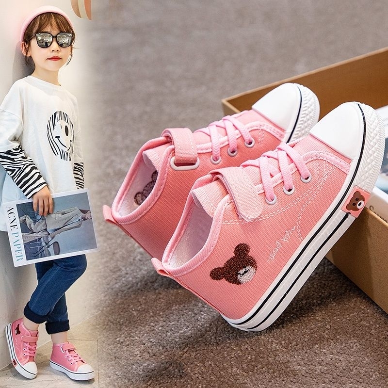 sepatu sneakers sekolah anak tk sd umur umuran usia 2 3 4 5 6 7 8 9 10 tahun / sepatu sneaker anak p