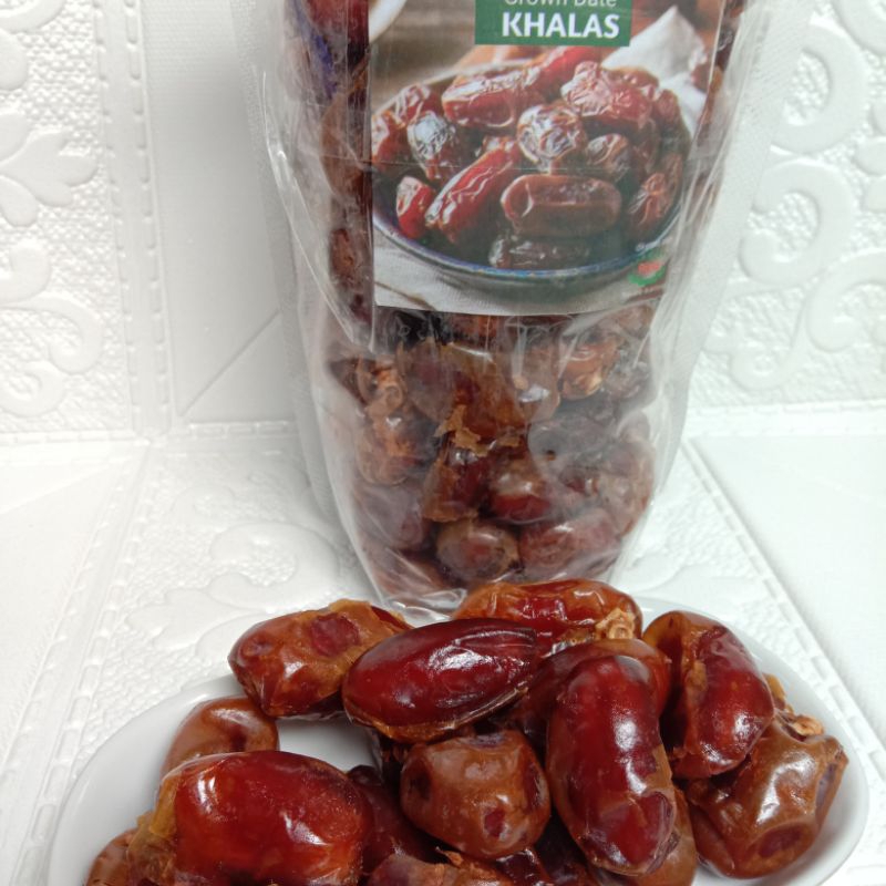 

Kurma Khalas Sa'ad Legit Kemasan Pouch 1 Kg