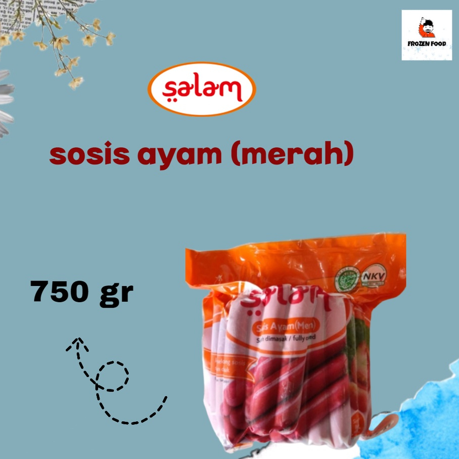 

Sosis Ayam Salam Merah