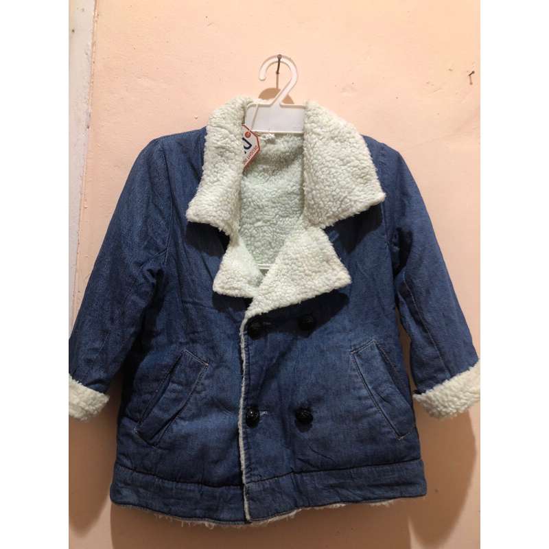 Preloved Jaket Coat Anak Tebal