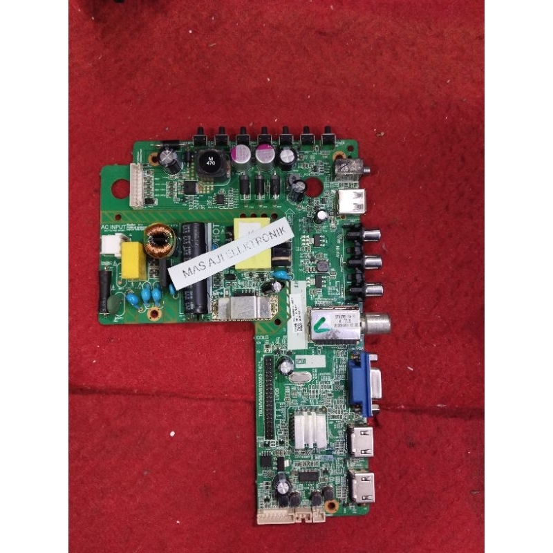 Philips 24PHA4003S 24PHA4003 Motherboard Tv Led - Modul Mobo Micom Mb Tv Philips 24PHA4003