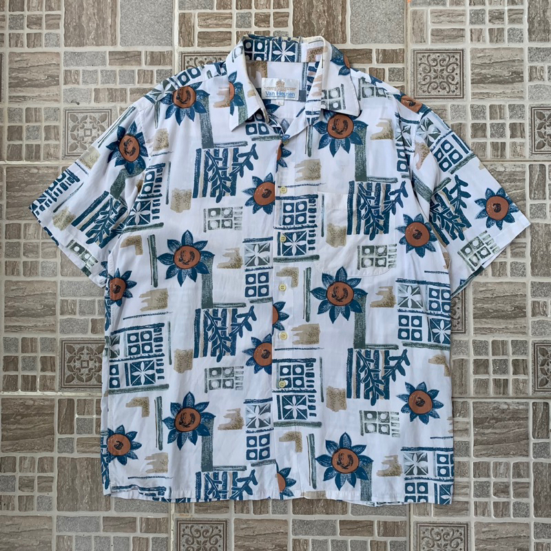VAN HEUSEN  Kemeja Summer Vintage Pria