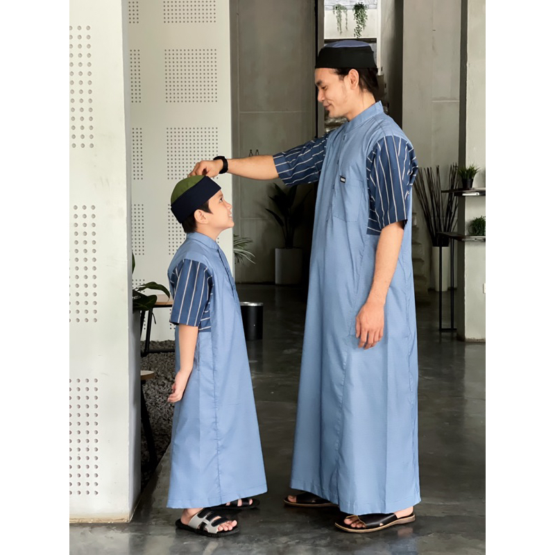 Gamis Blue Stripes By Ryms