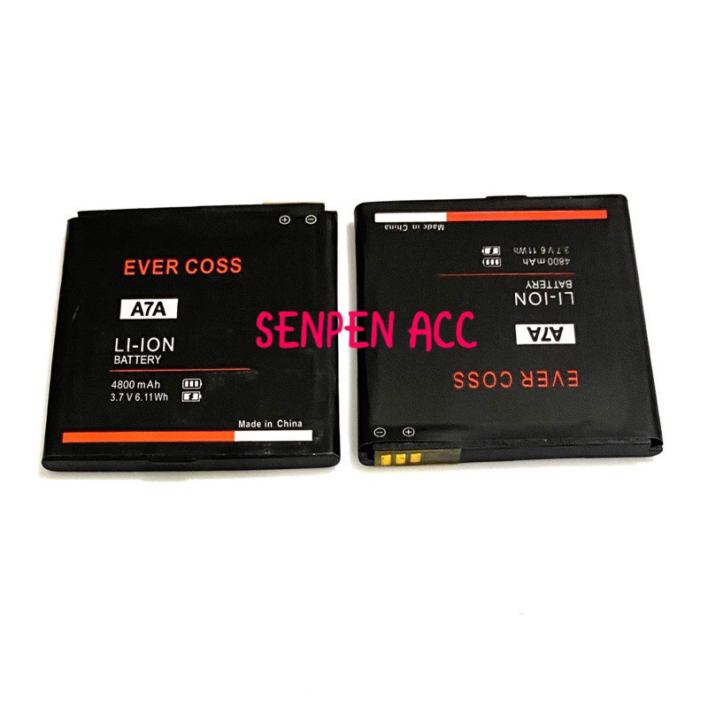BATTERAI BATTRE BATTERY EVERCOSS A7A A7A* EVERCOSS A7B EVERCOSS A7D EVERCOSS A7E EVERCOSS A7F