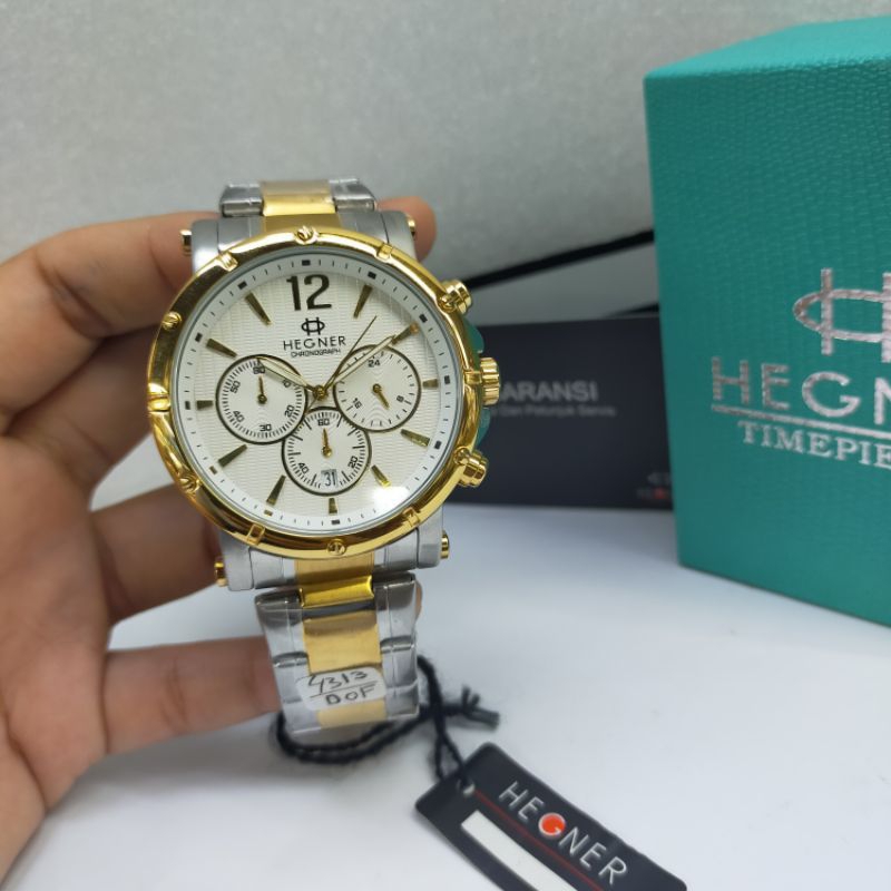 JAM TANGAN PRIA HEGNER 1651 ANALOG ORIGINAL